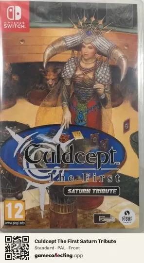 Culdcept The First Saturn Tribute Nintendo Switch, PAL box front