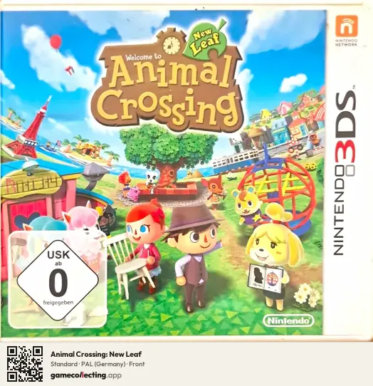 Animal Crossing: New Leaf Nintendo 3DS, Germany box front