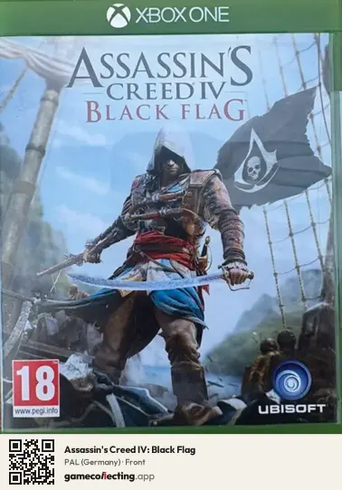 Assassin's Creed IV: Black Flag Xbox One, Germany box front