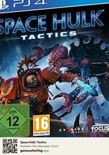 Space Hulk: Tactics PlayStation 4, Germany box front