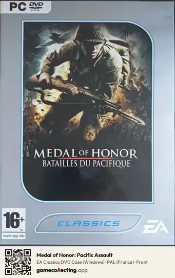 Medal of Honor: Pacific Assault Computer, France box front