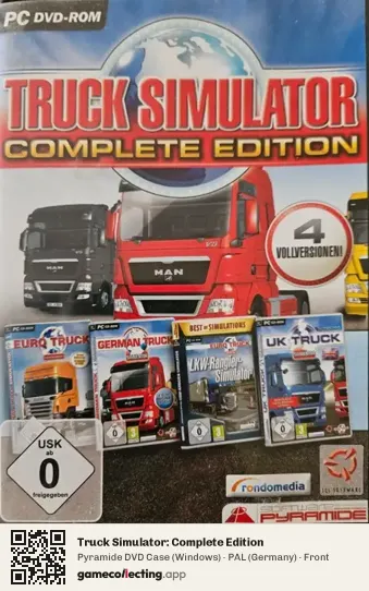 Truck Simulator: Complete Edition Computer, Germany box front