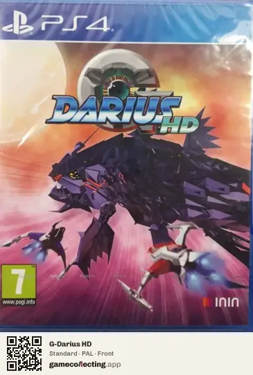 G-Darius HD PlayStation 4, PAL box front