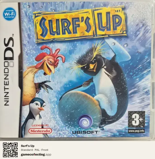 Surf's Up Nintendo DS, PAL box front