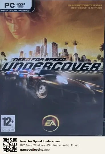Need for Speed: Undercover Computer, Netherlands box front