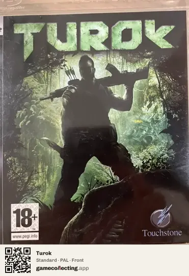 Turok PlayStation 3, PAL box front