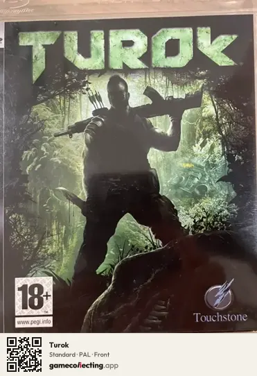 Turok PlayStation 3, PAL box front
