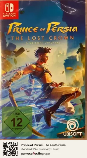 Prince of Persia: The Lost Crown Nintendo Switch, Germany box front