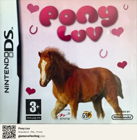 Pony Luv Nintendo DS, PAL box front