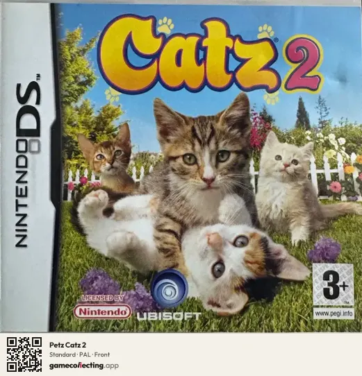 Petz Catz 2 Nintendo DS, PAL box front