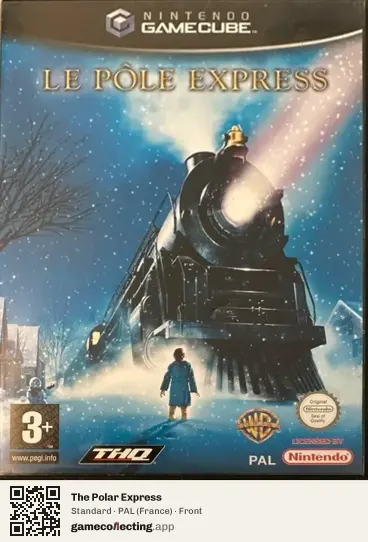 The Polar Express Nintendo GameCube, France box front