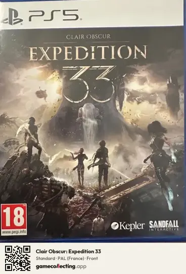 Clair Obscur: Expedition 33 PlayStation 5, France box front