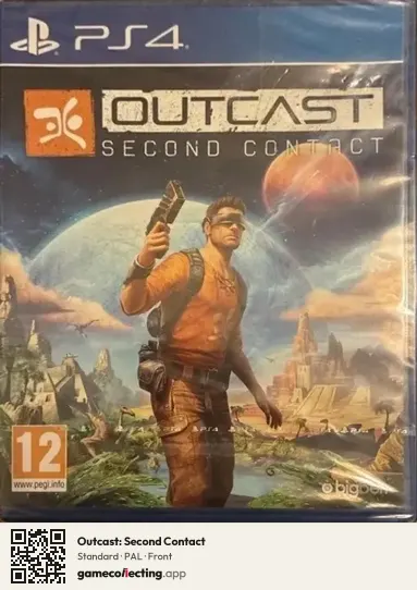 Outcast: Second Contact PlayStation 4, PAL box front