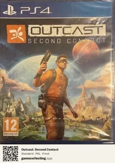 Outcast: Second Contact PlayStation 4, PAL box front
