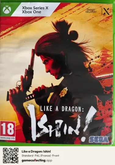 Like a Dragon: Ishin! Xbox Series X, France box front