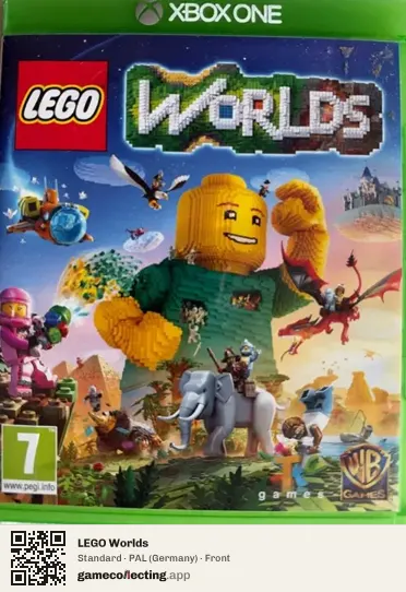 LEGO Worlds Xbox One, Germany box front
