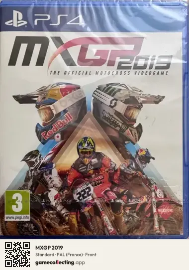 MXGP 2019 PlayStation 4, France box front