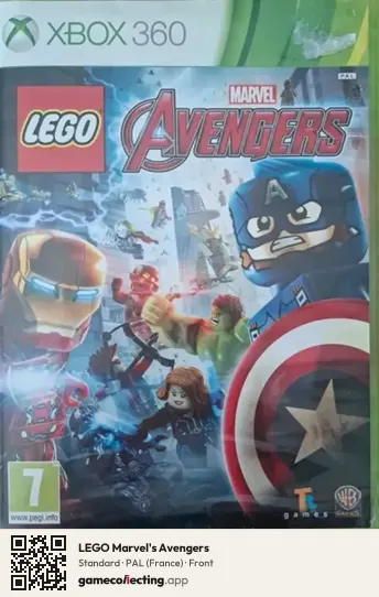 LEGO Marvel's Avengers Xbox 360, France box front