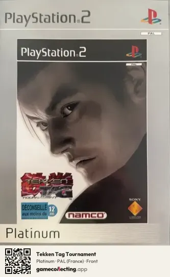 Tekken Tag Tournament PlayStation 2, France box front