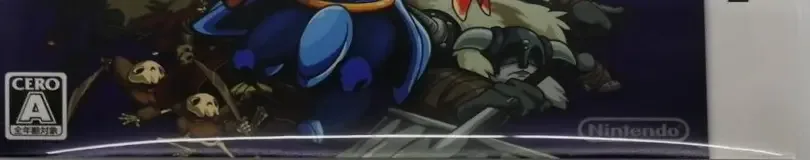 Shovel Knight, the CERO letter on its front