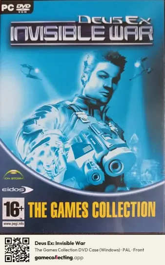 Deus Ex: Invisible War Computer, PAL box front