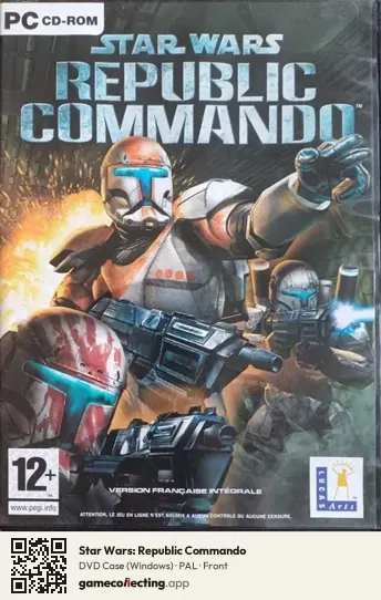 Star Wars: Republic Commando Computer, PAL box front