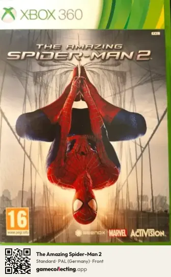 The Amazing Spider-Man 2 Xbox 360, Germany box front