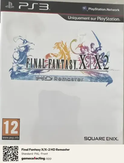 Final Fantasy X/X-2 HD Remaster PlayStation 3, PAL box front
