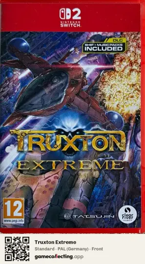Truxton Extreme Nintendo Switch 2, Germany box front