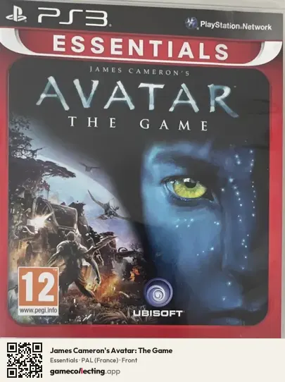 James Cameron's Avatar: The Game PlayStation 3, France box front