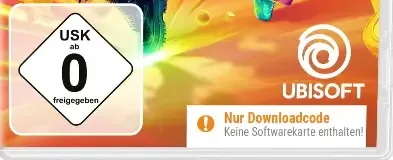 Just Dance 2025 Edition, the USK square on its front