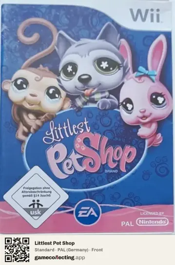 Littlest Pet Shop Nintendo Wii, Germany box front