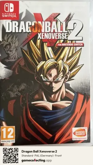 Dragon Ball Xenoverse 2 Nintendo Switch, Germany box front