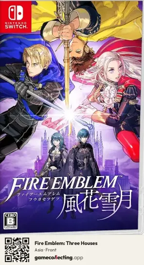 Fire Emblem: Three Houses Nintendo Switch, Asia box front