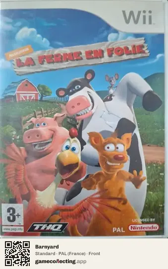 Barnyard Nintendo Wii, France box front