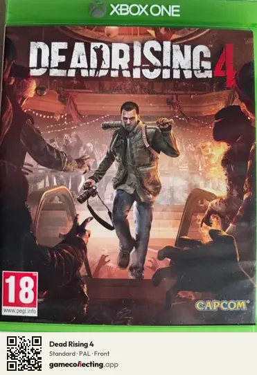Dead Rising 4 Xbox One, PAL box front