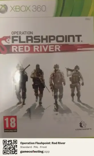 Operation Flashpoint: Red River Xbox 360, PAL box front