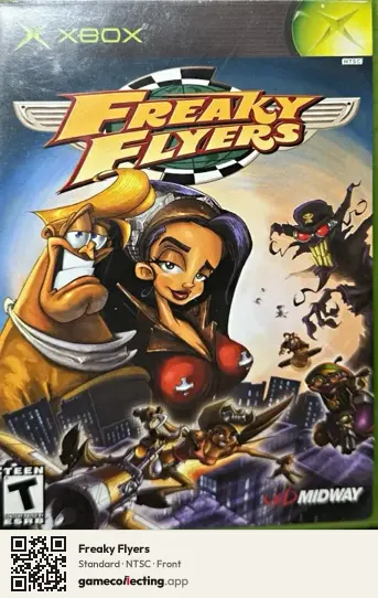 Freaky Flyers Xbox, NTSC box front