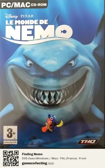 Finding Nemo Computer, France box front