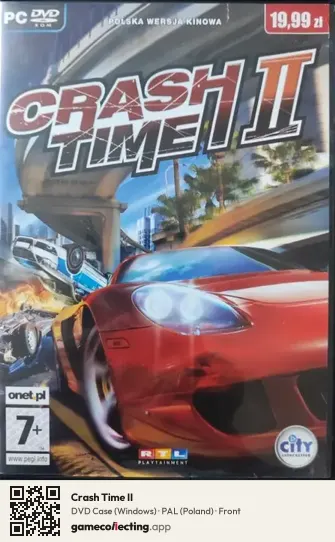 Crash Time II Computer, Poland box front