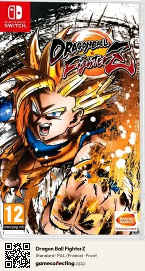Dragon Ball FighterZ Nintendo Switch, France box front