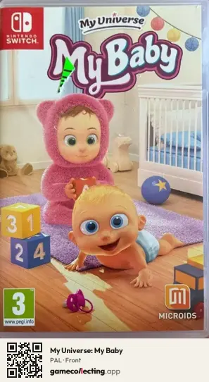 My Universe: My Baby Nintendo Switch, PAL box front
