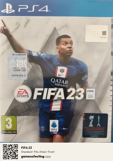 FIFA 23 PlayStation 4, Italy box front