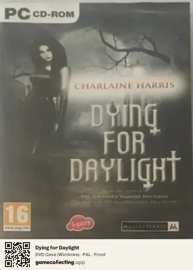 Dying for Daylight Computer, PAL box front