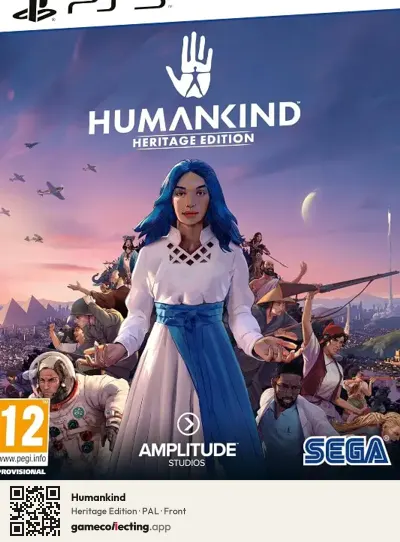 Humankind PlayStation 5, PAL box front