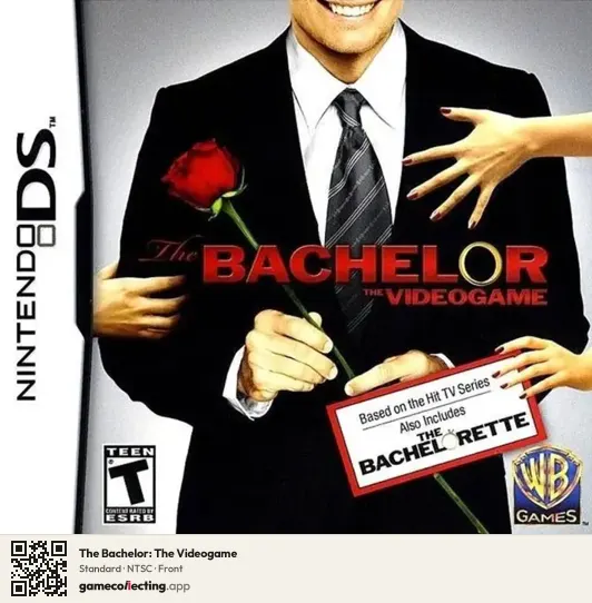 The Bachelor: The Videogame Nintendo DS, NTSC box front