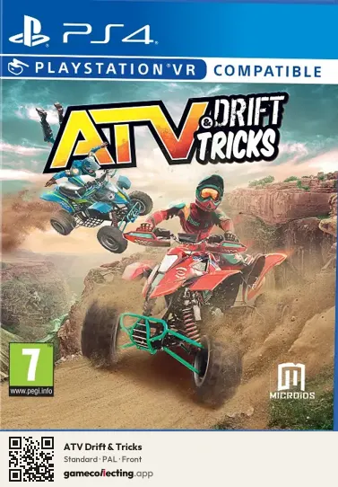 ATV Drift & Tricks PlayStation 4, PAL box front