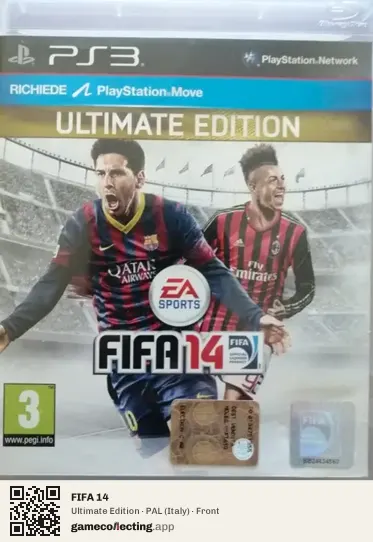 FIFA 14 PlayStation 3, Italy box front