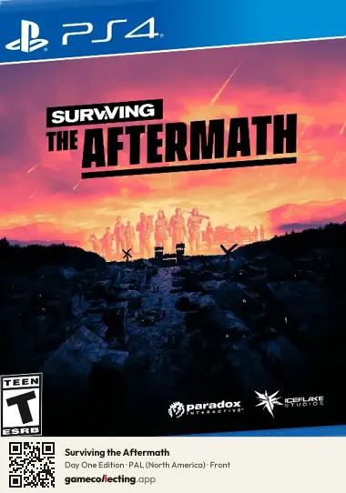 Surviving the Aftermath PlayStation 4, North America box front