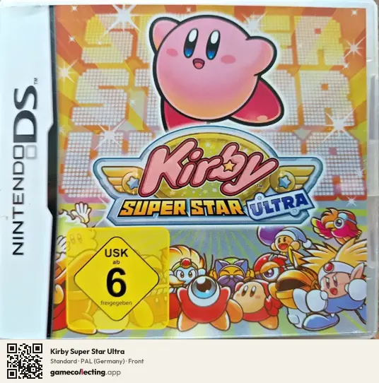 Kirby Super Star Ultra Nintendo DS, Germany box front